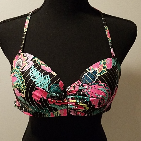 Shade & Shore Padded Swimsuit Top size 36B - Picture 3 of 6